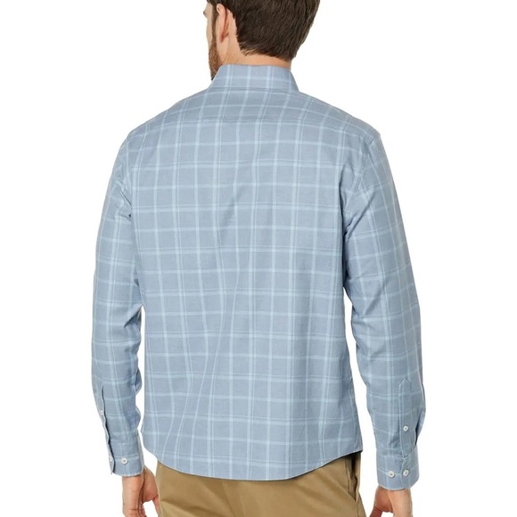 UNTUCKit Romagna Wrinkle Free Shirt Size small blu EUC A0372 - Picture 2 of 9